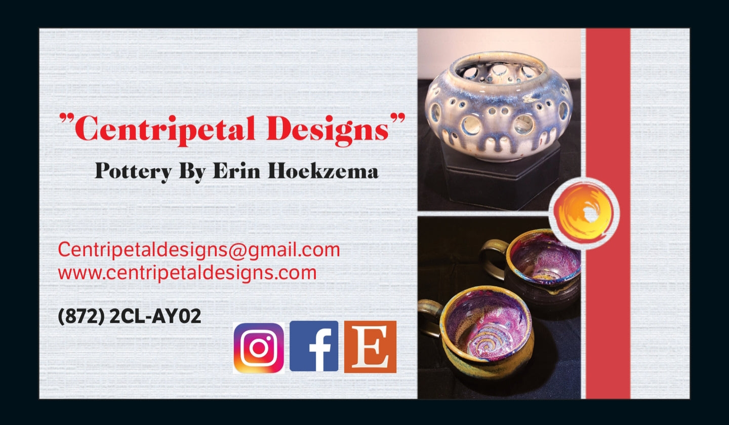 Centripetal Designs Pottery by Erin Hoekzema - Terracotta Keepers
